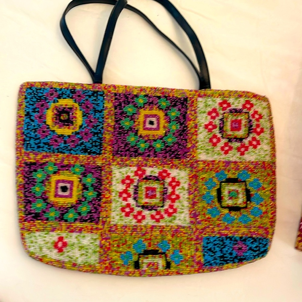 Christiana beaded multicolor bag